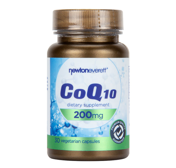 COQ10 200mg 30 Vegetarian Capsules - NEWTON-EVERETT®