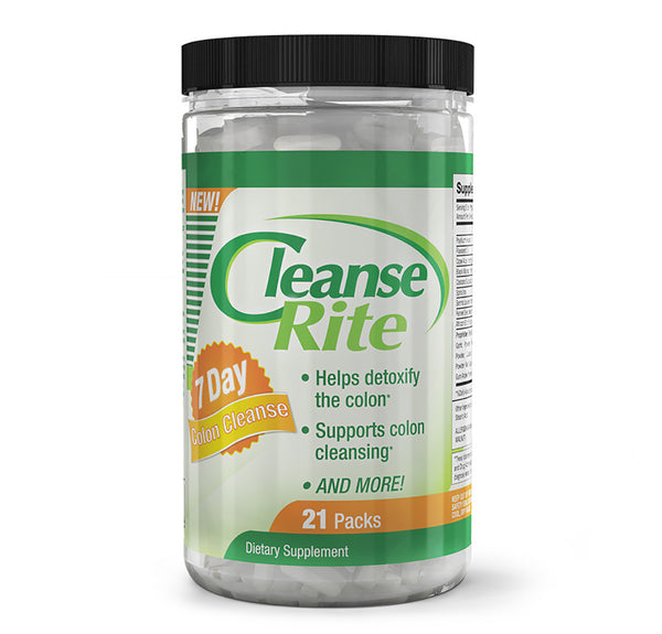 CLEANSE-RITE 7 Day Colon Cleanse System 21 Packs - NEWTON-EVERETT®