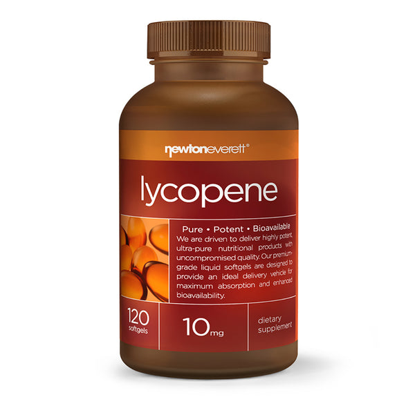 LYCOPENE 10mg 120 Softgels - NEWTON-EVERETT®