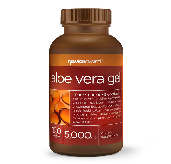 ALOE VERA GEL 5000mg 120 Softgels - NEWTON-EVERETT®