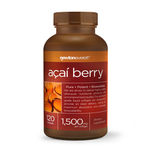 ACAI BERRY 1500mg 120 Softgels - NEWTON-EVERETT®