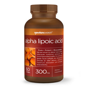 ALPHA LIPOIC ACID 300mg 60 Softgels - NEWTON-EVERETT®