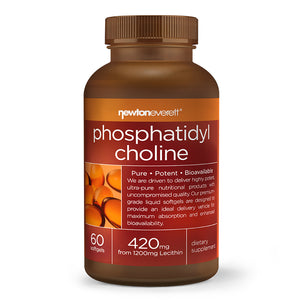 PHOSPHATIDYL CHOLINE 420mg 60 Softgels - NEWTON-EVERETT®