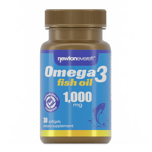 OMEGA-3 FISH OIL 1000mg 30 Softgels - NEWTON-EVERETT®