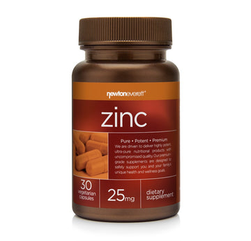 ZINC 25mg 30 Vegetarian Capsules