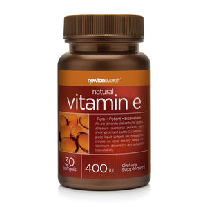 VITAMIN E 400 IU 30 Softgels - NEWTON-EVERETT®