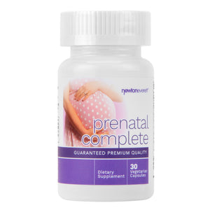 PRENATAL COMPLETE (No Vitamin A) 30 Vegetarian Capsules - NEWTON-EVERETT®