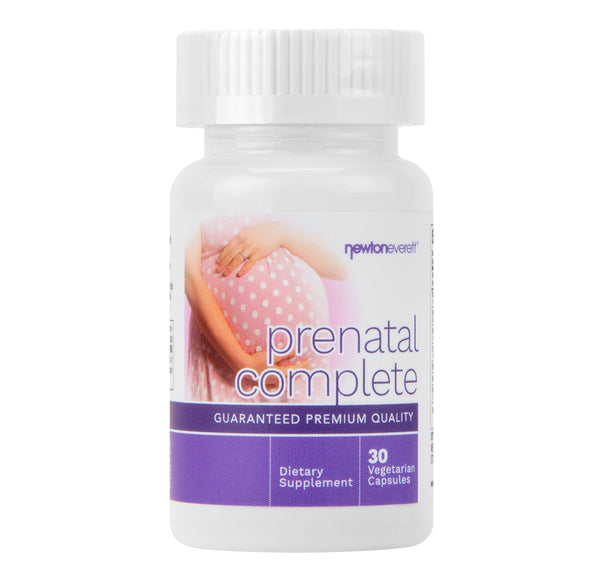 PRENATAL COMPLETE (No Vitamin A) 30 Vegetarian Capsules - NEWTON-EVERETT®