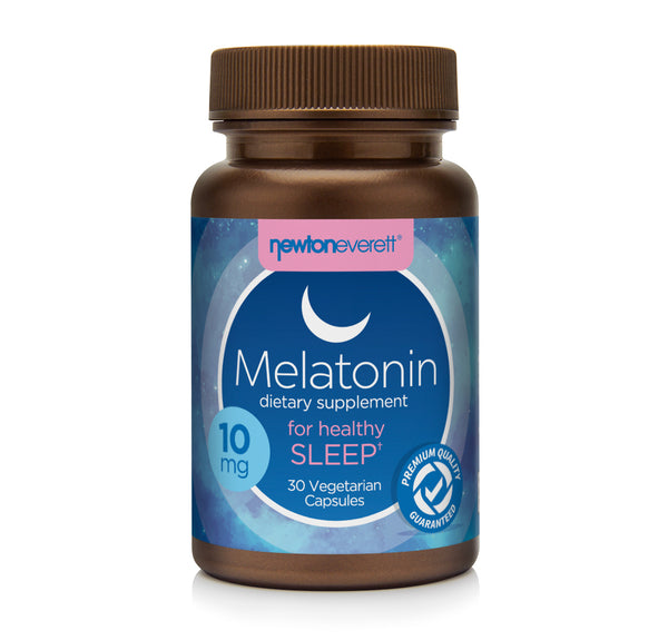 MELATONIN 10mg 30 Vegetarian Capsules - NEWTON-EVERETT®