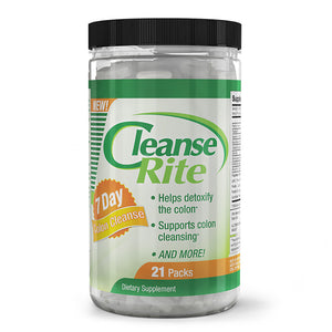 CLEANSE-RITE 7 Day Colon Cleanse System 21 Packs - NEWTON-EVERETT®