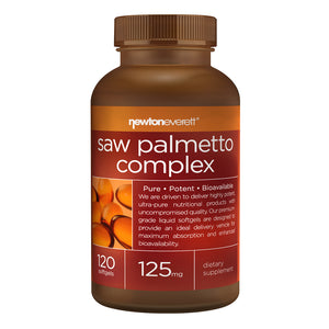 SAW PALMETTO COMPLEX 125mg 120 Softgels - NEWTON-EVERETT®