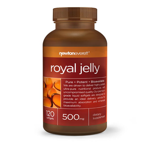 ROYAL JELLY 500mg 120 Softgels - NEWTON-EVERETT®