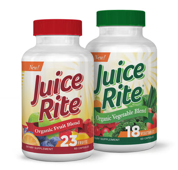 JUICE-RITE Fruits & Vegetables (Organic) 1 Month Supply